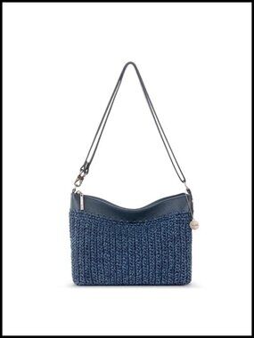 Hand Crochet Convertible Crossbody Bag 3-in-1 Purse & Clutch Vegan